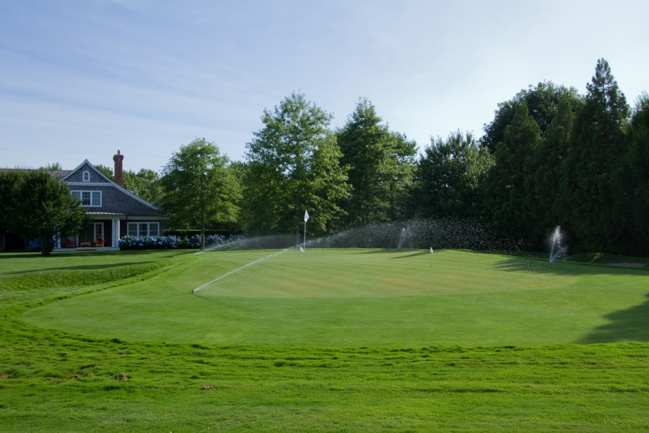 Bridgehamton golf course irrigation