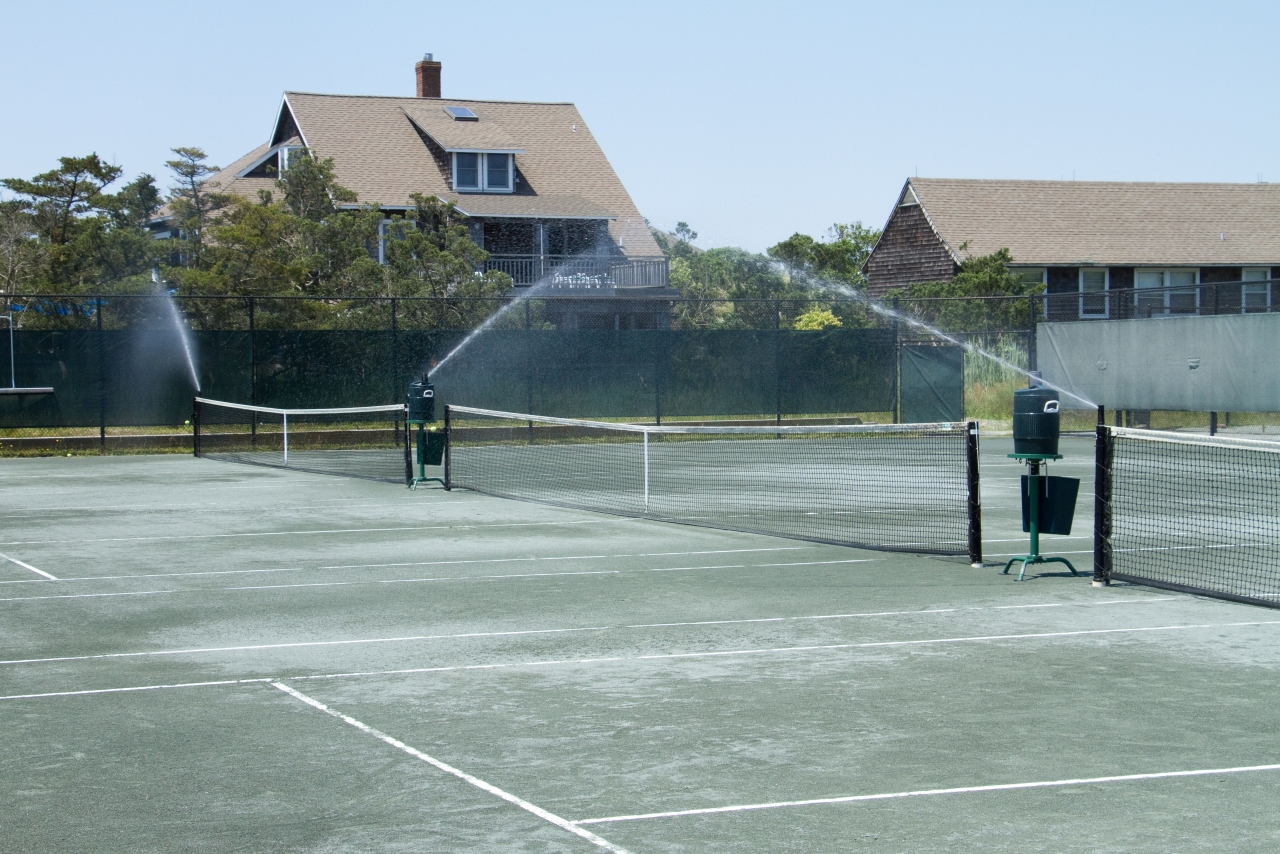 Fire Island Irrigation Tennis courts